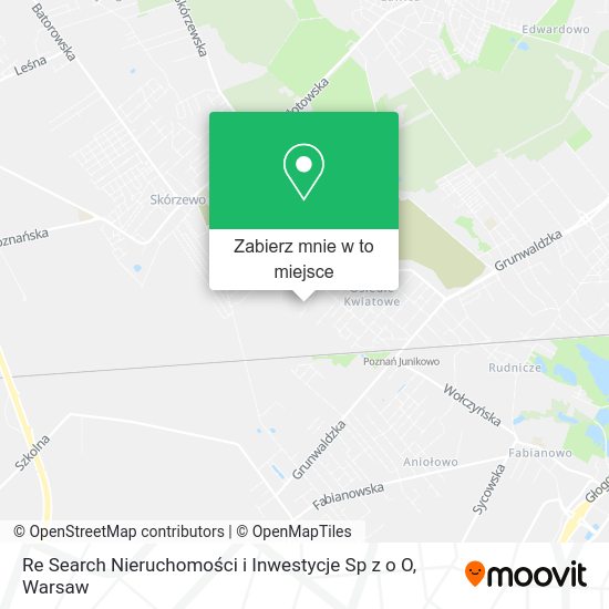 Mapa Re Search Nieruchomości i Inwestycje Sp z o O