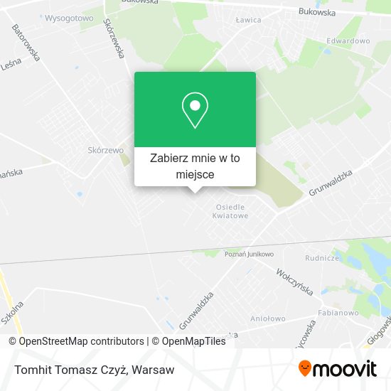 Mapa Tomhit Tomasz Czyż