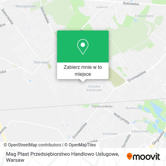 Mapa Mag Plast Przedsiębiorstwo Handlowo Usługowe