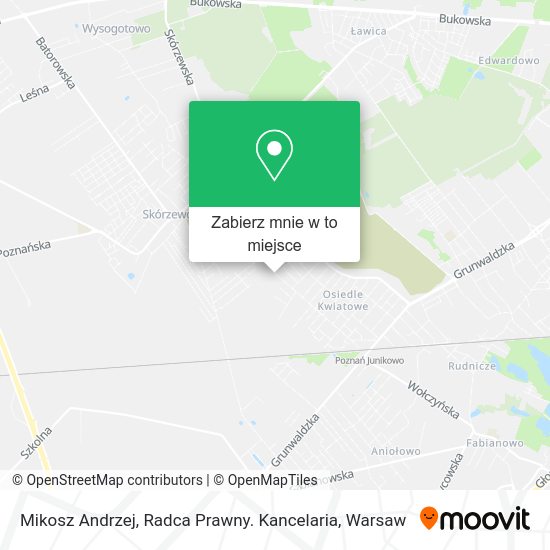 Mapa Mikosz Andrzej, Radca Prawny. Kancelaria