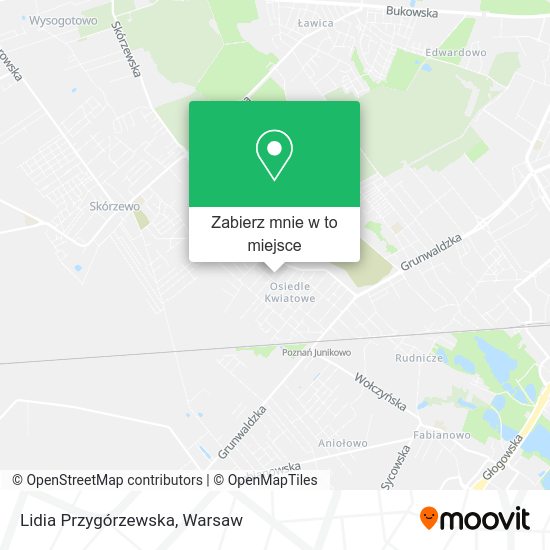 Mapa Lidia Przygórzewska