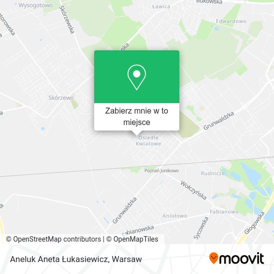 Mapa Aneluk Aneta Łukasiewicz