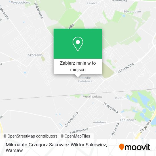 Mapa Mikroauto Grzegorz Sakowicz Wiktor Sakowicz