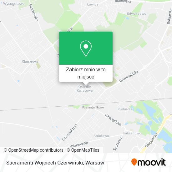 Mapa Sacramenti Wojciech Czerwiński