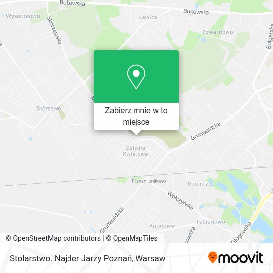 Mapa Stolarstwo. Najder Jarzy Poznań