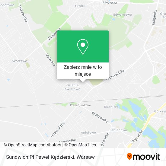 Mapa Sundwich.Pl Paweł Kędzierski