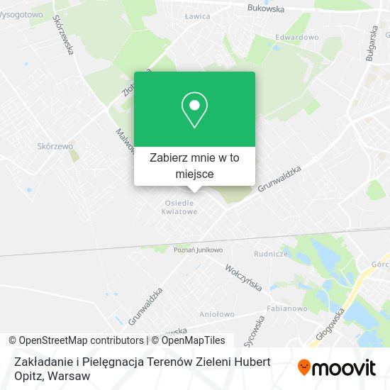 Mapa Zakładanie i Pielęgnacja Terenów Zieleni Hubert Opitz