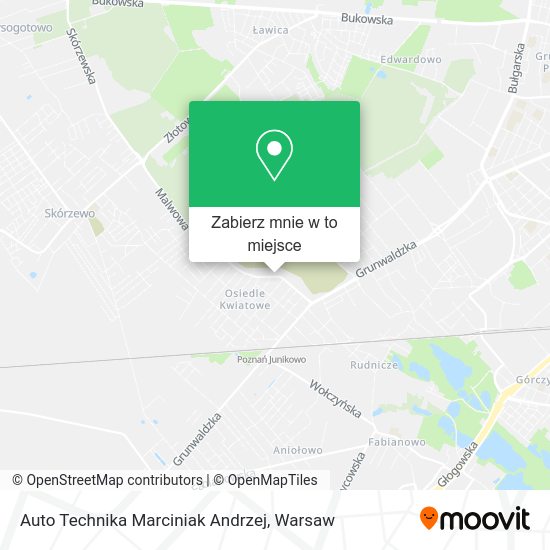 Mapa Auto Technika Marciniak Andrzej