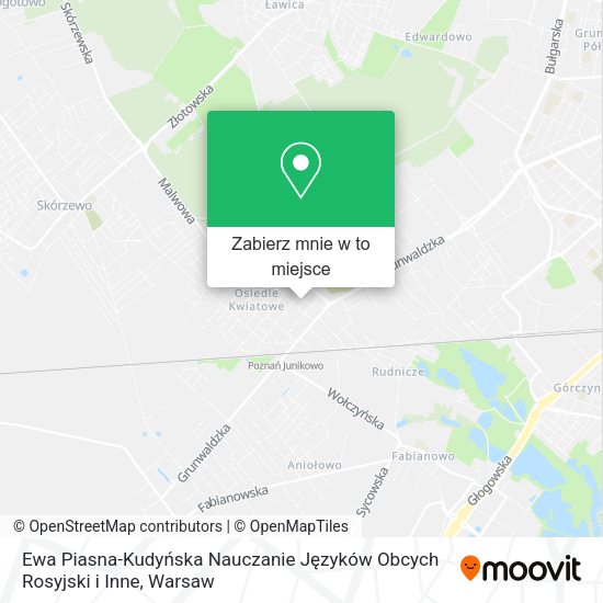 Mapa Ewa Piasna-Kudyńska Nauczanie Języków Obcych Rosyjski i Inne