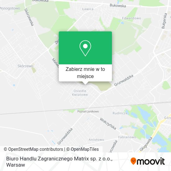 Mapa Biuro Handlu Zagranicznego Matrix sp. z o.o.