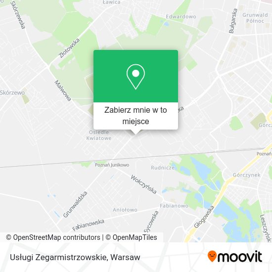 Mapa Usługi Zegarmistrzowskie