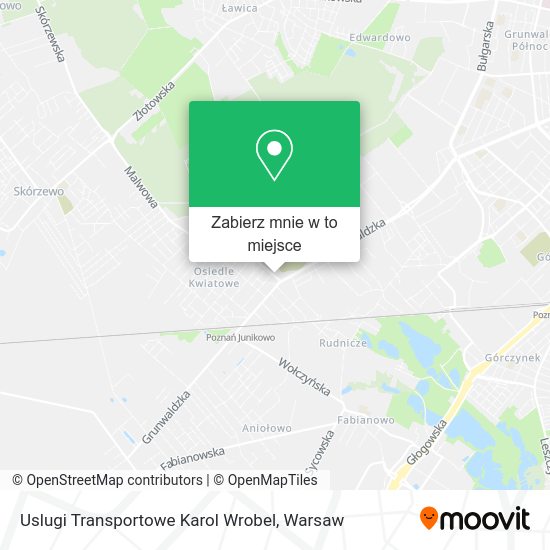 Mapa Uslugi Transportowe Karol Wrobel