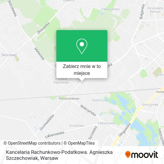 Mapa Kancelaria Rachunkowo-Podatkowa. Agnieszka Szczechowiak