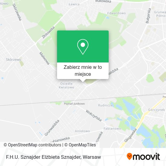 Mapa F.H.U. Sznajder Elżbieta Sznajder