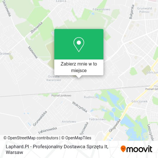 Mapa Laphard.Pl - Profesjonalny Dostawca Sprzętu It