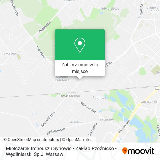 Mapa Mielczarek Ireneusz i Synowie - Zakład Rzeźnicko - Wędliniarski Sp.J