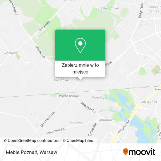 Mapa Meble Poznań