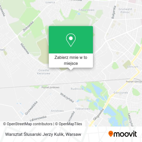 Mapa Warsztat Ślusarski Jerzy Kulik