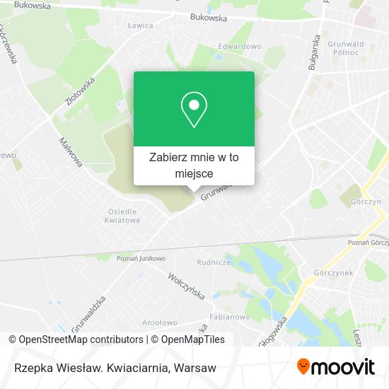 Mapa Rzepka Wiesław. Kwiaciarnia