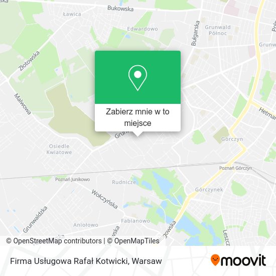 Mapa Firma Usługowa Rafał Kotwicki