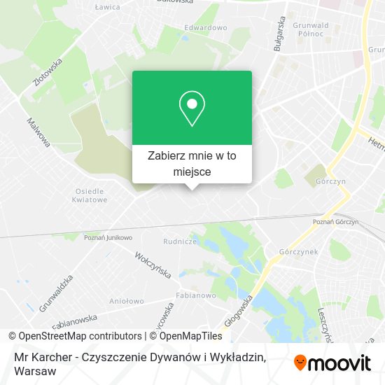 Mapa Mr Karcher - Czyszczenie Dywanów i Wykładzin