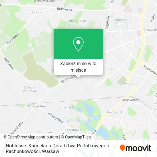 Mapa Noblesse. Kancelaria Doradztwa Podatkowego i Rachunkowości