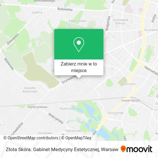 Mapa Złota Skóra. Gabinet Medycyny Estetycznej