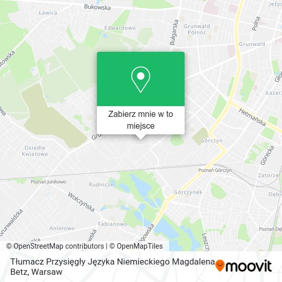 Mapa Tłumacz Przysięgły Języka Niemieckiego Magdalena Betz