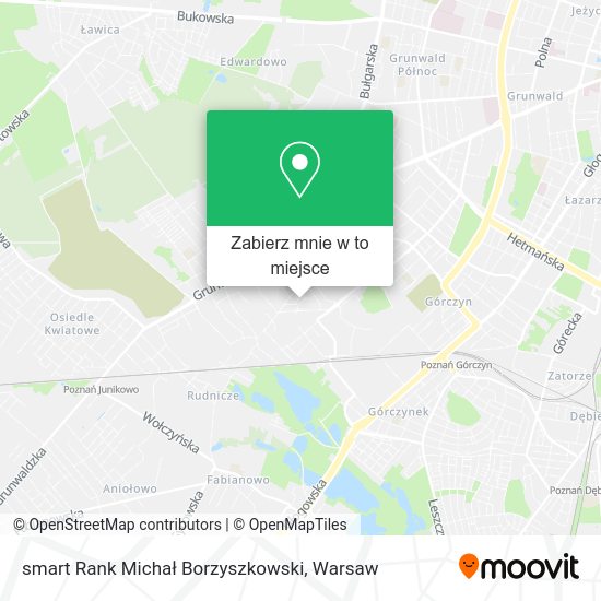 Mapa smart Rank Michał Borzyszkowski