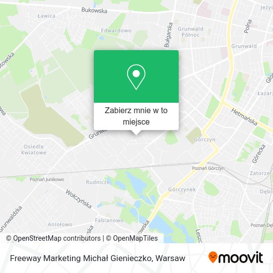 Mapa Freeway Marketing Michał Gienieczko