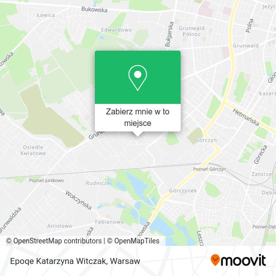 Mapa Epoqe Katarzyna Witczak