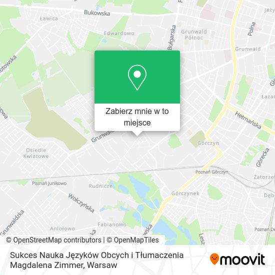 Mapa Sukces Nauka Języków Obcych i Tłumaczenia Magdalena Zimmer