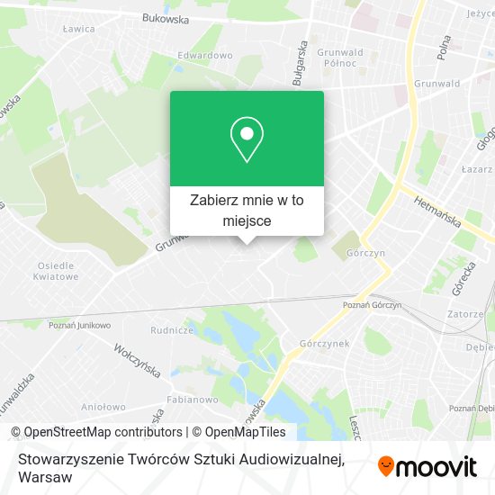 Mapa Stowarzyszenie Twórców Sztuki Audiowizualnej