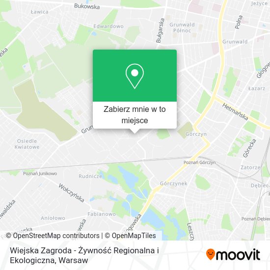 Mapa Wiejska Zagroda - Żywność Regionalna i Ekologiczna