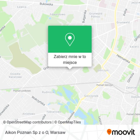 Mapa Aikon Poznan Sp z o O