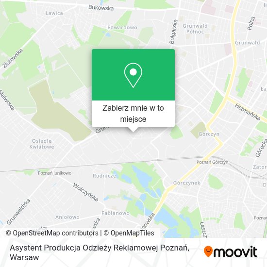 Mapa Asystent Produkcja Odzieży Reklamowej Poznań