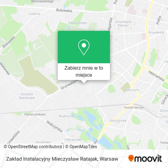 Mapa Zakład Instalacyjny Mieczysław Ratajak