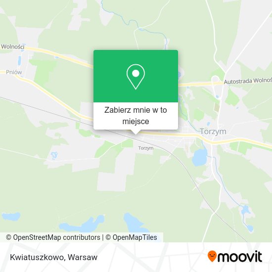 Mapa Kwiatuszkowo