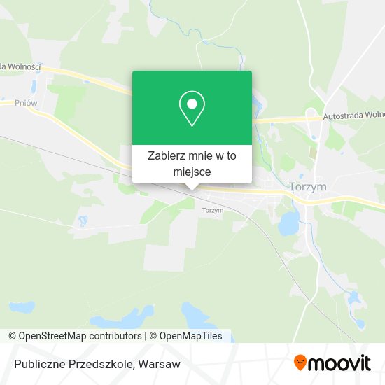 Mapa Publiczne Przedszkole