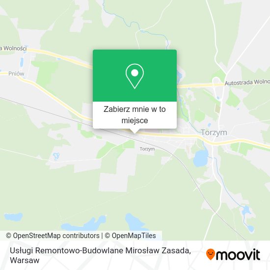 Mapa Usługi Remontowo-Budowlane Mirosław Zasada