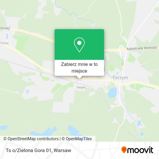 Mapa Ts o/Zielona Gora 01