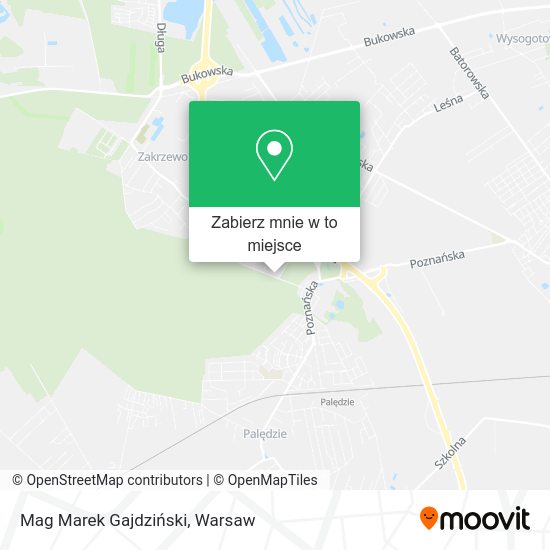 Mapa Mag Marek Gajdziński