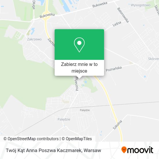 Mapa Twój Kąt Anna Poszwa Kaczmarek