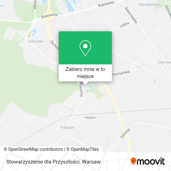 Mapa Stowarzyszenie dla Przyszłości