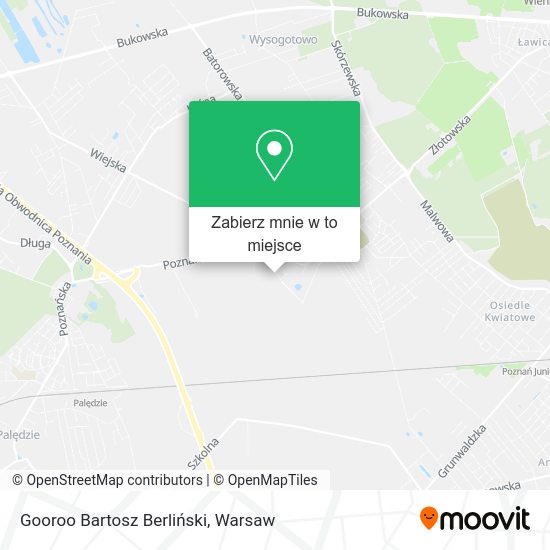 Mapa Gooroo Bartosz Berliński