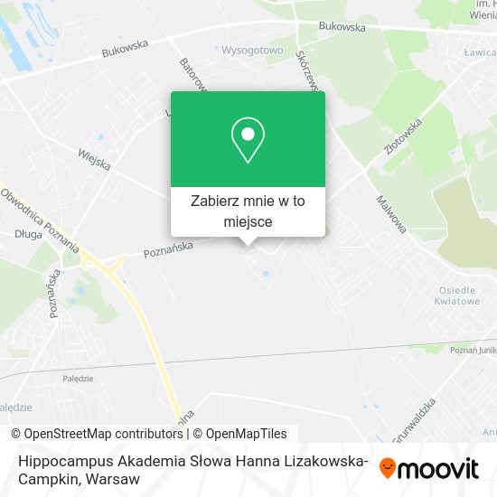 Mapa Hippocampus Akademia Słowa Hanna Lizakowska-Campkin