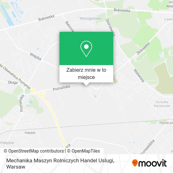 Mapa Mechanika Maszyn Rolniczych Handel Uslugi