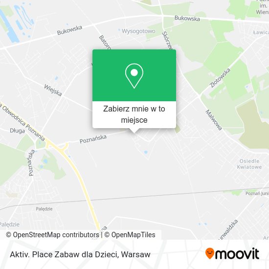 Mapa Aktiv. Place Zabaw dla Dzieci