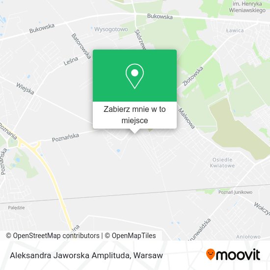 Mapa Aleksandra Jaworska Amplituda