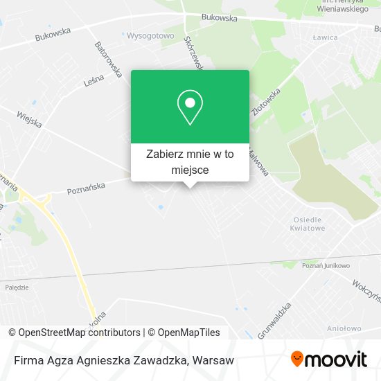 Mapa Firma Agza Agnieszka Zawadzka